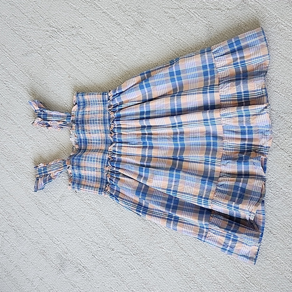 Easter plaid dress
